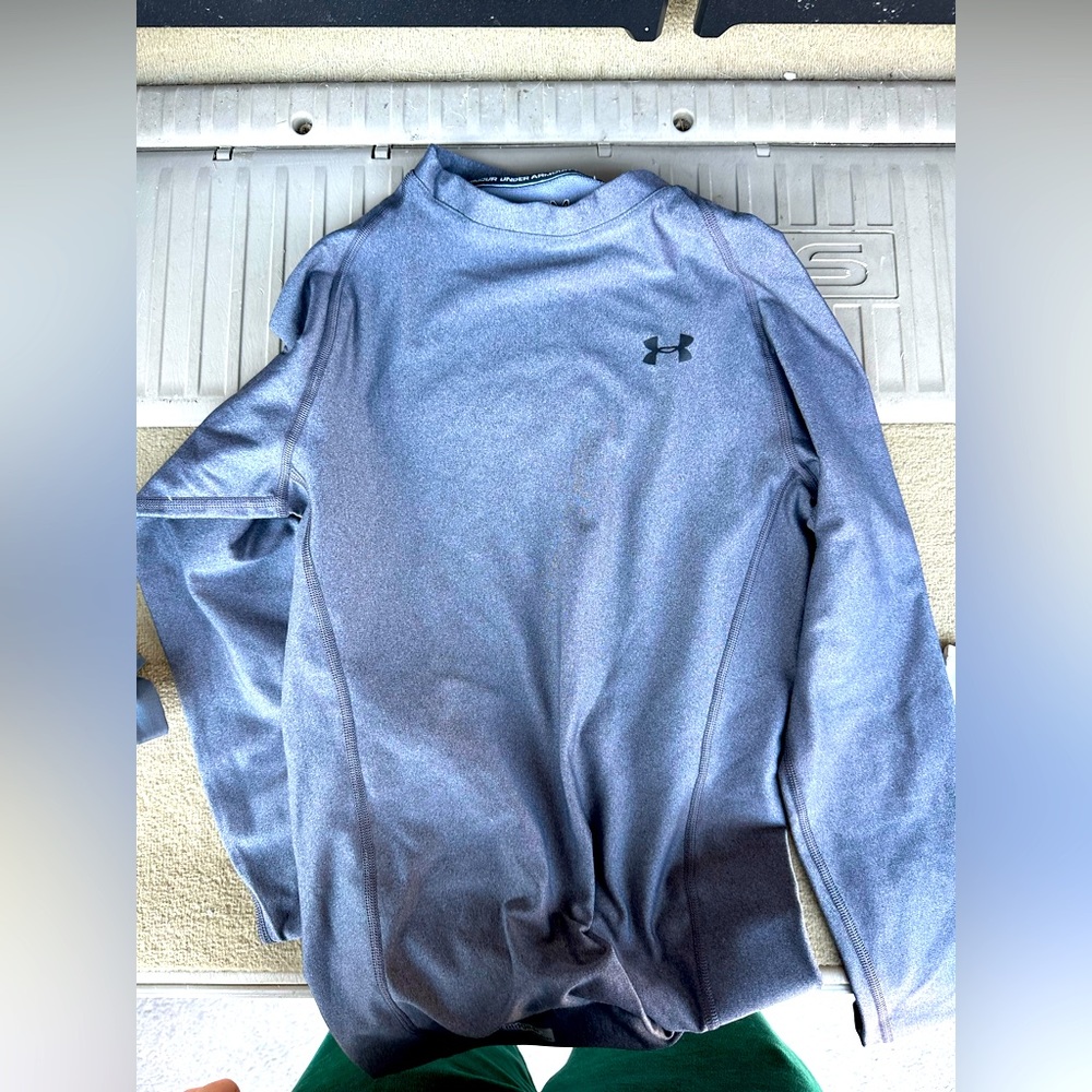 Under Armour and Nike Compression/cold weather shirt lot (3)